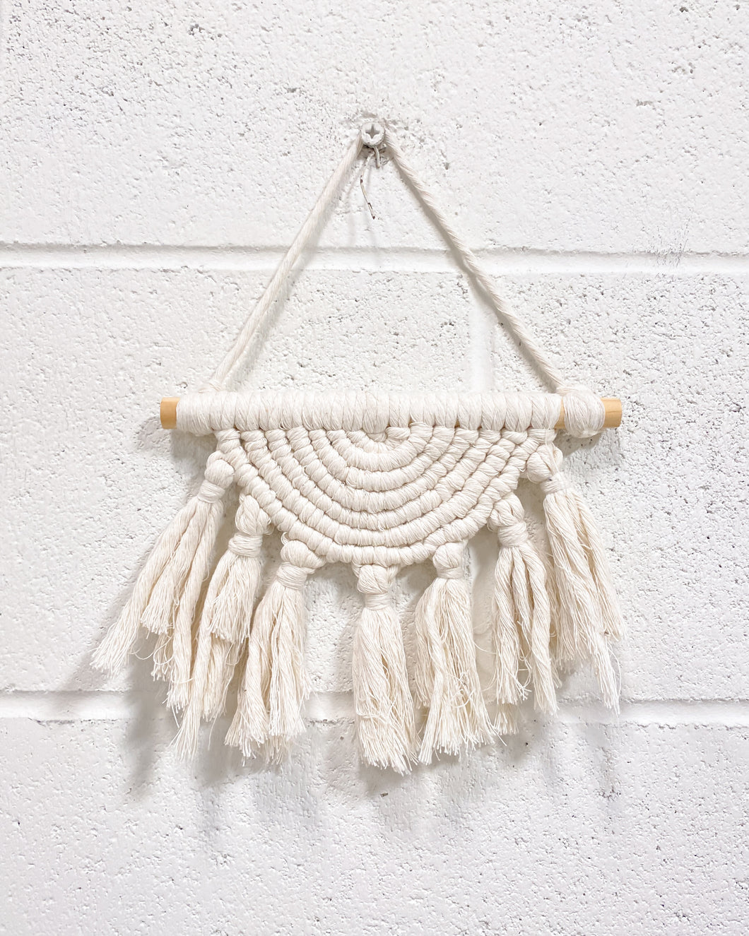 Mini Macrame Wall Hanging