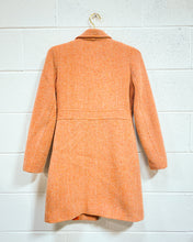 Load image into Gallery viewer, Orange Tweed Coat (XS)
