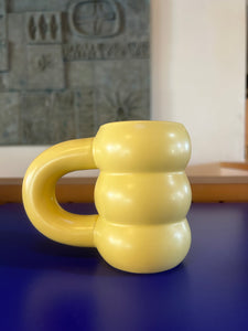 Yellow Chunky Tire Mug