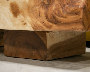 Large Solid Wood Coffee Table