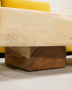 Large Solid Wood Coffee Table