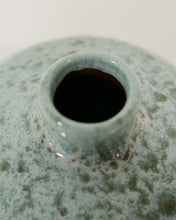 Load image into Gallery viewer, Vintage Baby Blue Ceramic Vase
