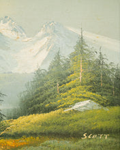 Load image into Gallery viewer, Vintage Mountain Landscape
