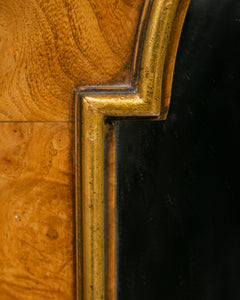 Burlwood Floor Mirror