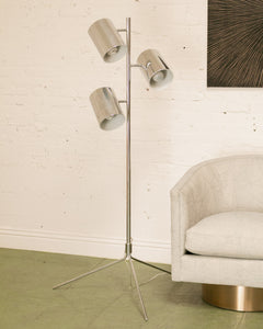 Chrome Vintage Mod Lamp