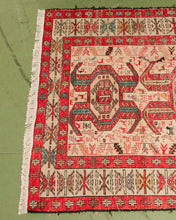 Load image into Gallery viewer, Vintage Silk and Wool Kilim Rug
