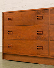 Load image into Gallery viewer, Teak Vintage Dresser
