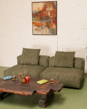 Load image into Gallery viewer, Bailey 2 Piece Loveseat Sofa in Green Corduroy
