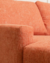 Load image into Gallery viewer, Hauser Sectional Sofa in Amadeo Tangerine
