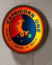 Load image into Gallery viewer, Round Capricorn ONE Sticker 1 NASA Seal Logo Sign
