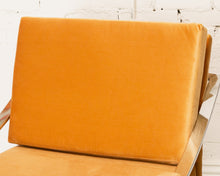 Load image into Gallery viewer, Vintage Carson’s Chrome Arm Lounge Chair, Cube Style of Milo Baughman
