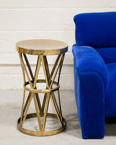 Drum Brass Side Table