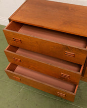 Load image into Gallery viewer, Teak Vintage Dresser
