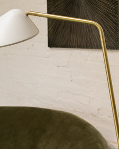 Mona White Floor Lamp