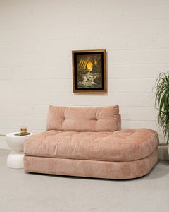 Prima Bumper Chaise in Belmont Rose