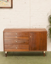 Load image into Gallery viewer, Vintage Walnut Sideboard
