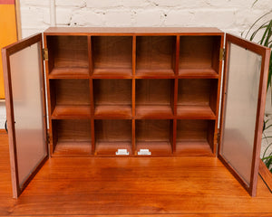 Wood Cabinet for Coffee Cups