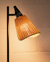 Load image into Gallery viewer, Rattan Cone Floor Lamp
