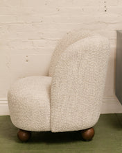 Load image into Gallery viewer, White &amp; Gray Textured Modern Lounge Chair
