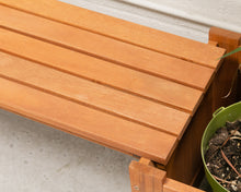 Load image into Gallery viewer, Teak Planter Bench
