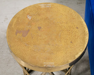 Drum Brass Side Table