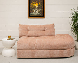 Prima Bumper Chaise in Belmont Rose