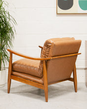 Load image into Gallery viewer, Caramel Lounge Chair
