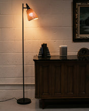 Load image into Gallery viewer, Rattan Cone Floor Lamp
