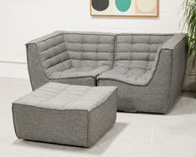 Load image into Gallery viewer, The Juno Modular Two-Piece and Ottoman Sectional
