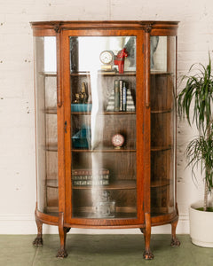 Antique Glass Hutch