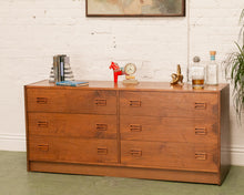 Load image into Gallery viewer, Teak Vintage Dresser
