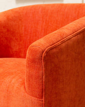 Load image into Gallery viewer, Betsy Orange Swivel Chair
