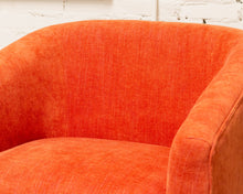 Load image into Gallery viewer, Betsy Orange Swivel Chair
