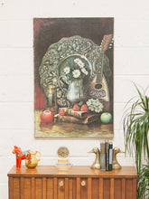 Load image into Gallery viewer, Vintage Still Life Fruits Flowers Print
