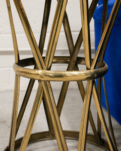 Drum Brass Side Table