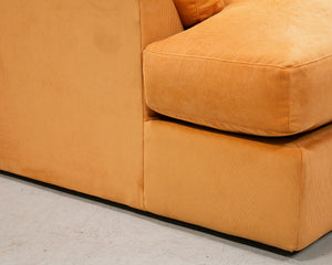 Michonne Sofa in Parallel Tobacco