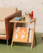 Load image into Gallery viewer, Blonde Magazine Side Table
