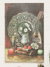 Load image into Gallery viewer, Vintage Still Life Fruits Flowers Print
