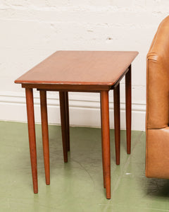 Danish Modern Teak Nesting Tables