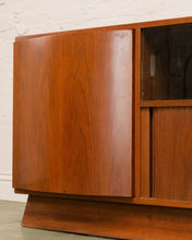 Load image into Gallery viewer, Mcm Walnut Sideboard with Opening
