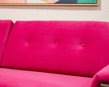 Load image into Gallery viewer, Desmond Fuchsia (Royale Berry) Sofa 72&quot;
