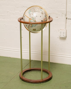 Vintage Standing Globe