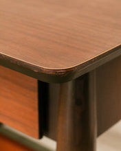 Load image into Gallery viewer, 1960s Mainline for Hooker Furniture Floating Walnut Wood Executive Desk
