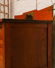 Load image into Gallery viewer, Antique Oak Tailors Desk
