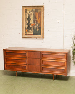 Walnut Framed Dresser