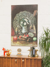 Load image into Gallery viewer, Vintage Still Life Fruits Flowers Print
