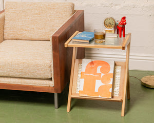 Blonde Magazine Side Table