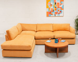 Michonne Sofa in Parallel Tobacco