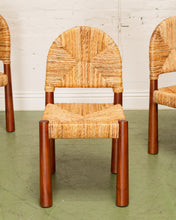 Load image into Gallery viewer, Half moon Rattan Dining Chair
