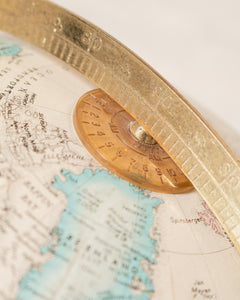 Vintage Standing Globe